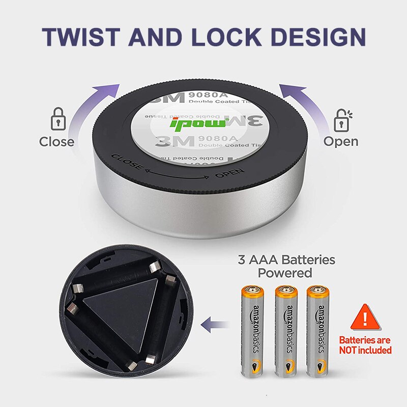 3/4 LED Under Cabinet Light Touch Switch AAA Batte... – Vicedeal