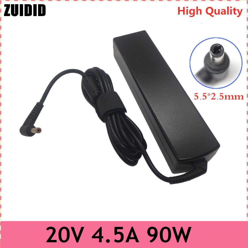 20V 4.5A 90W Notebook Power AC Adapter For Lenovo G470 G480 G565 G570 G575 G770 Z500 B450 Z580 G560 B570e G550 Laptop Charger