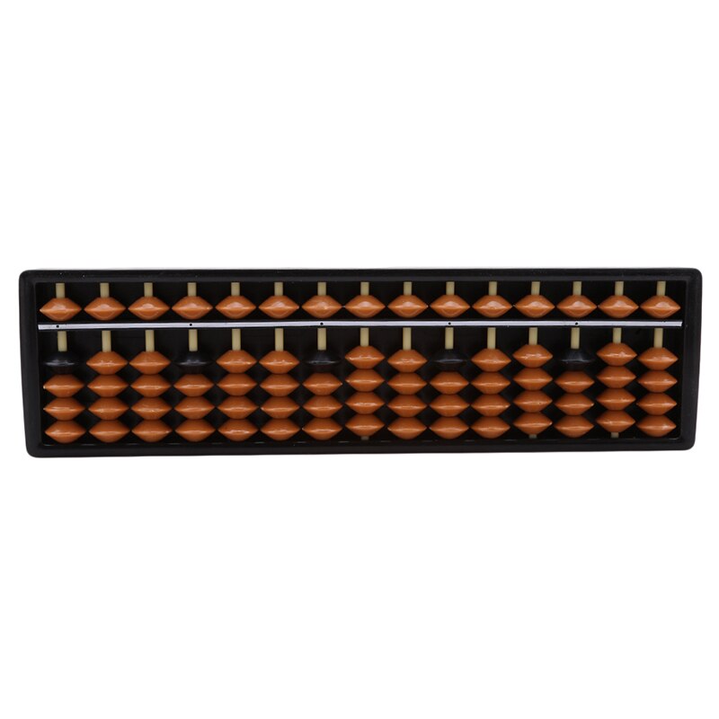 Plastic Abacus 15 Cijfers Rekenkundige Tool Kid 'S Math Leren Aid Caculating Speelgoed