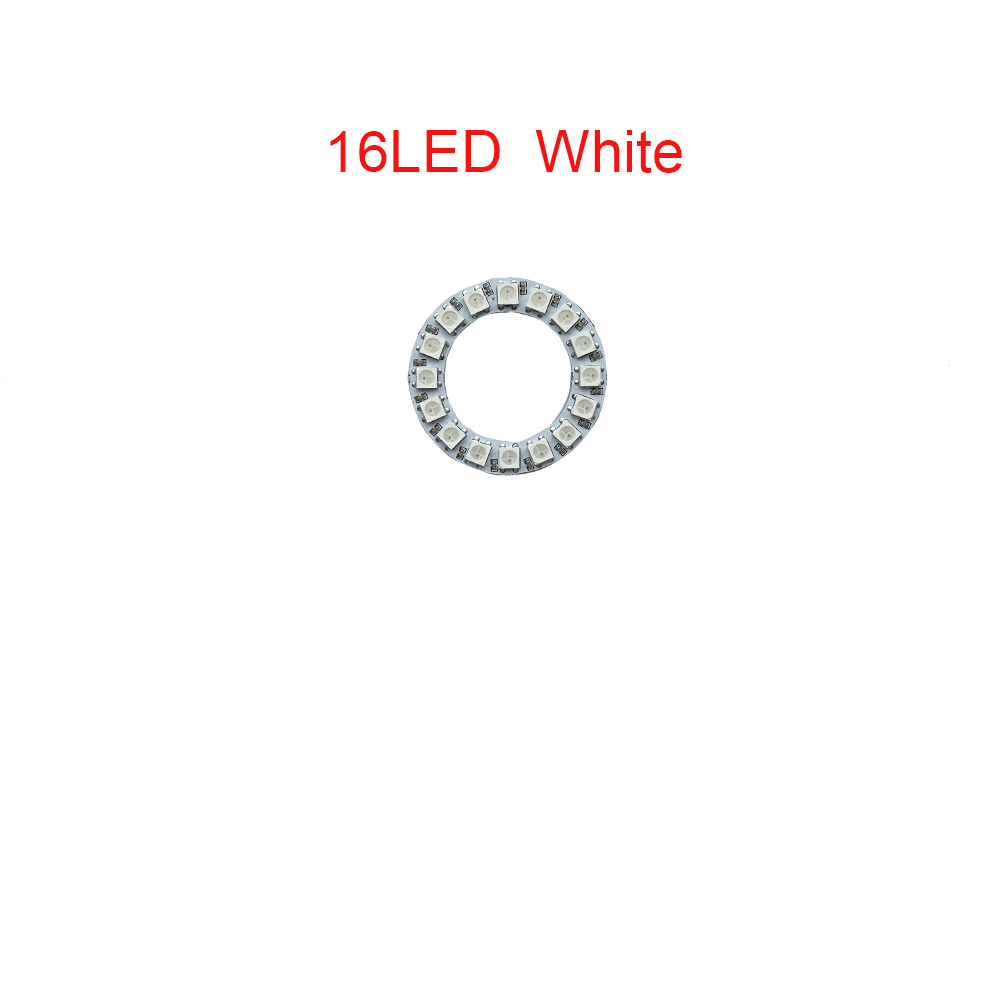 WS2812B Addressable Led Pixel Ring 8/16/24/35/45/60Leds WS2812 5050 RGB Led Diode Ring Color IC Built-in LED