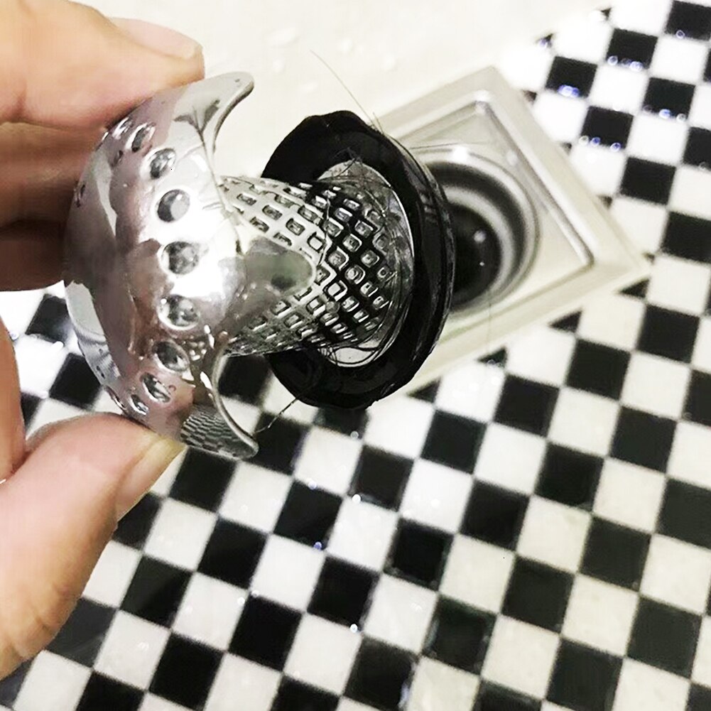 Drain Zeef Silica Bad Sink Drain Haar Catcher Protector Snare Voorkomt Haar van Verstopping Duurzaam Bad Sink Afval