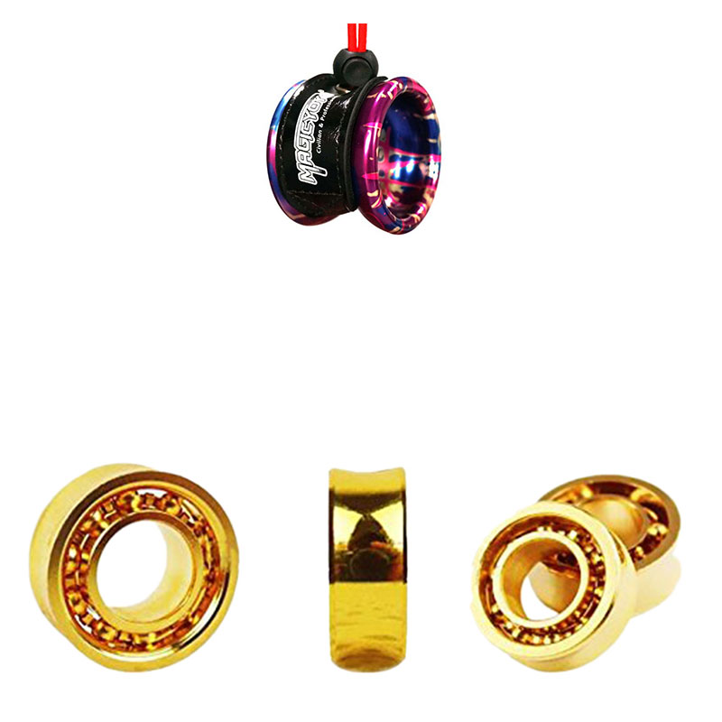 Magia yoyo giocattolo professionale yo-yo accessori impostato estrattore albero in vita e Magicyoyo 2 cuscinetti a sfera yoyo 10 in metallo