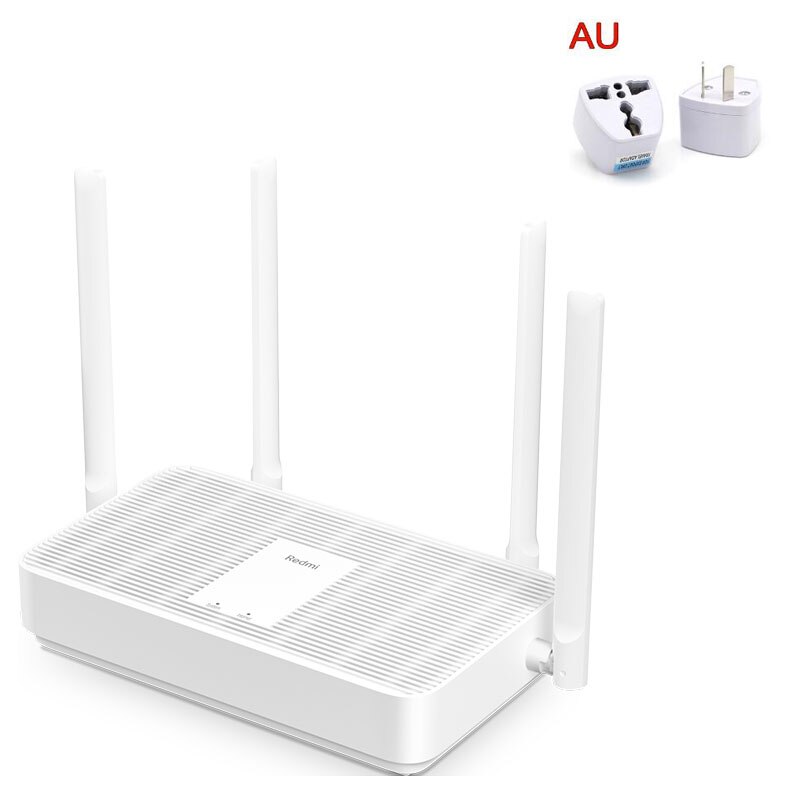 Xiaomi-routeur double bande Redmi AX5 wi-fi 6 Mesh, /2.4 GHz, Gigabit, répéteur de signal sans fil, avec 4 antennes larges à Gain élevé, 5.0: Add AU adapter