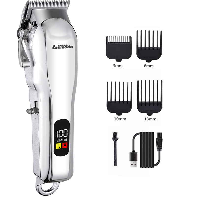 Elektrische Honden Grooming Clipper Professionele Haar Snijder voor Huisdieren Tondeuse Draadloze Geluidsarme Scheerapparaat Cutter Machine Schaar: Default Title