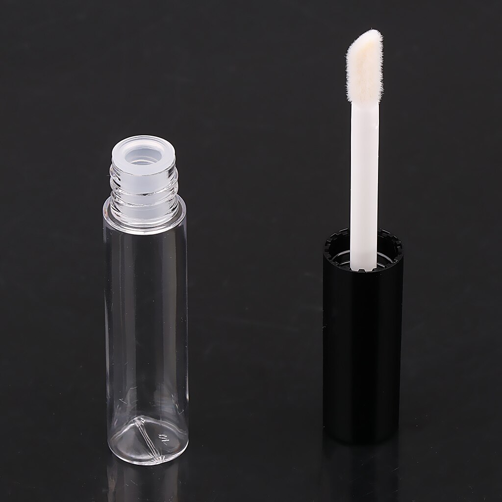 2 Stuks 4Ml Plastic Lip Gloss Balm Flessen Buizen Olie Clear Cosmetica Container