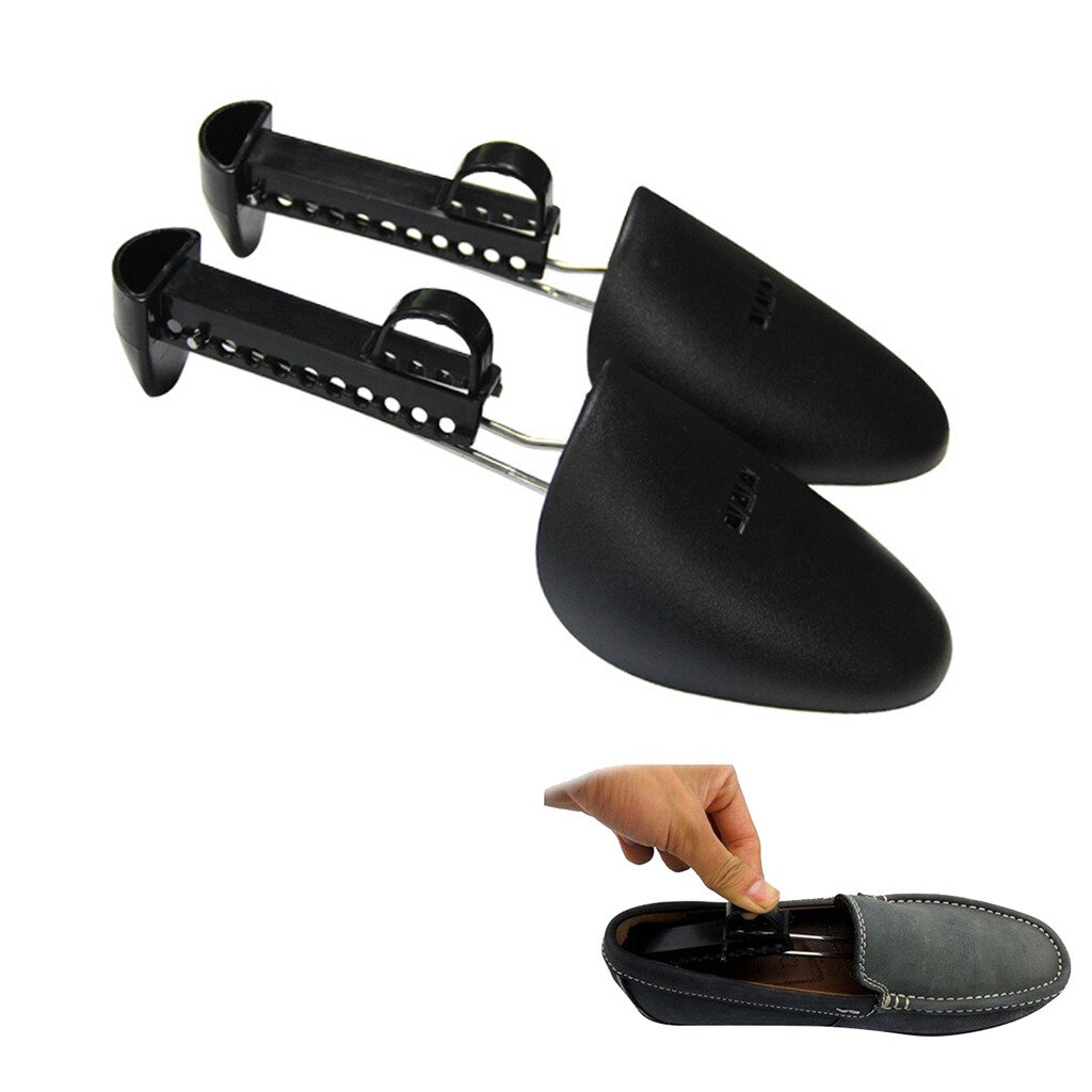 #20 1 Pair Men Plastic Shoe Tree Stretcher Boot Holder Shaper Automatic Support For Men Women Plastic Spring: Default Title