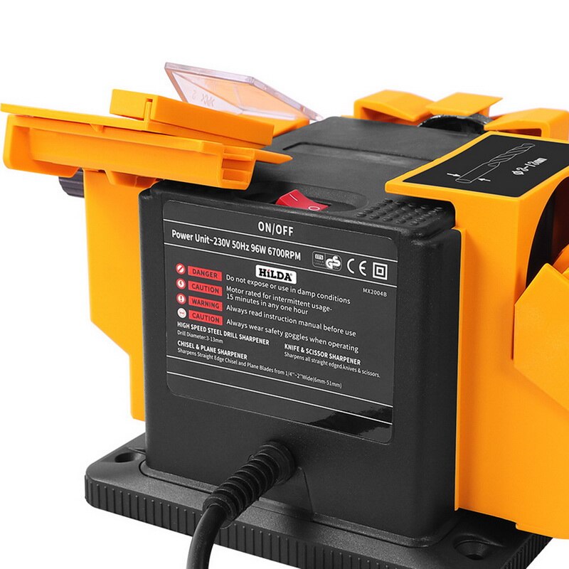 3 In 1 Professionele Elektrische Boor Slijpen Machine Keuken Mes Scherper Puntenslijper