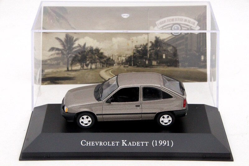 IXO 1:43 FOR Chevrolet Luxe Kadett Hatch Vectra GP Corsa Marajo Kadett Omega Monza Classic Prisma Ipanema Toys Car Diecast Model: Kadett 1991