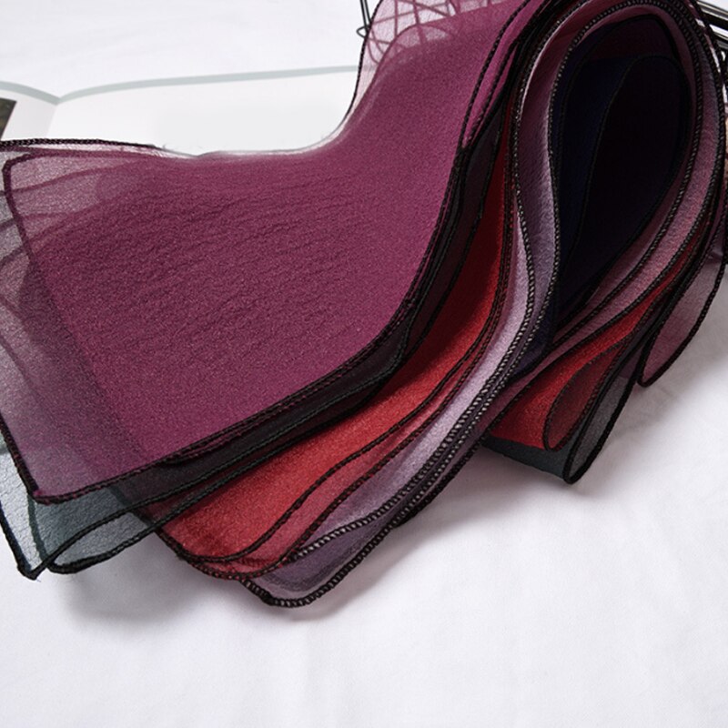 Solid Organza Women scarves Clothing Accessories Candy Color Korean Women Ladies Newest Magic Super Thin Scarves