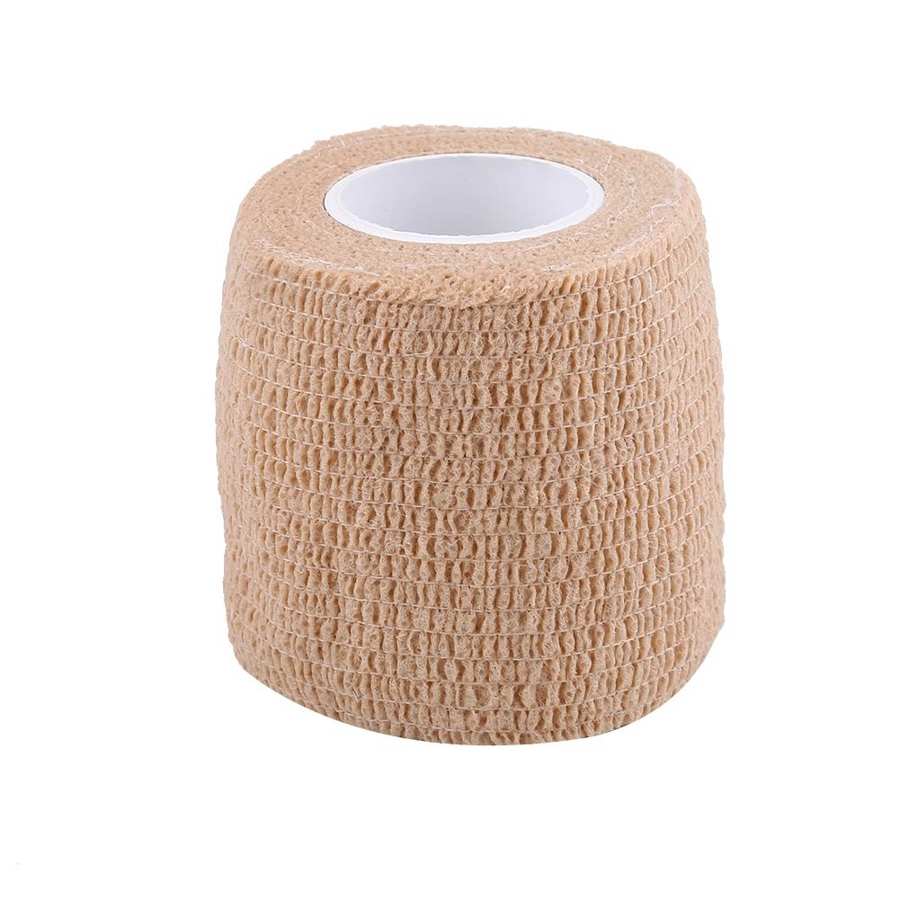 5 Rolls/set Waterproof Self Adhesive Bandage Finger Joints Wrap Sports Care Tape: color