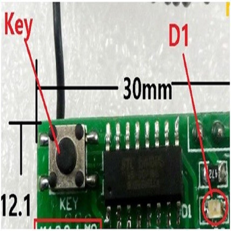 433MHz PT2262 PT2272 EV1527 for Arduino Encoder Decoder RF Delay Wireless Link Kit