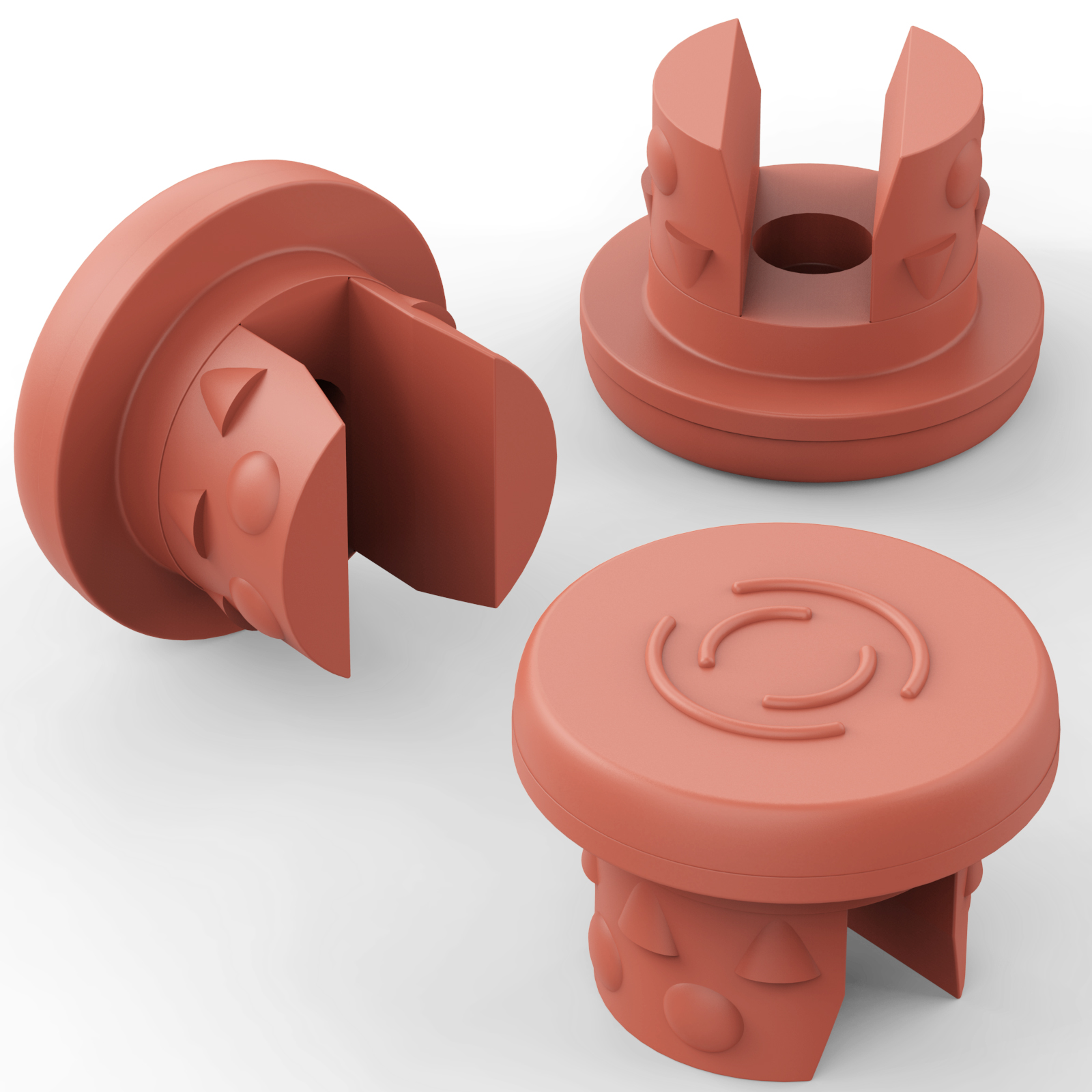 20Mm Butylrubberen Stop Twee Benen Doppen Voor Lyofilisatie Vriesdrogen Glazen Fles 100 Stuks/Pk Van Ks-Tek