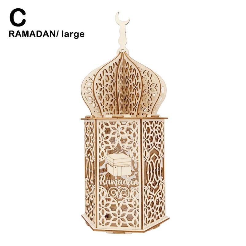 Nylig eid mubarak ramadan lampe ledet dekorasjon muslimsk festival festbelysning diy nattlys palasslys nattlys hjemmeinnredning: Ramadan l