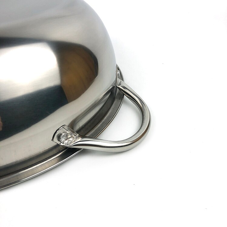 Cooking pot 26-36cm inox pot 2grid soup stainless steel Fondue Pot Coup pot Cookware