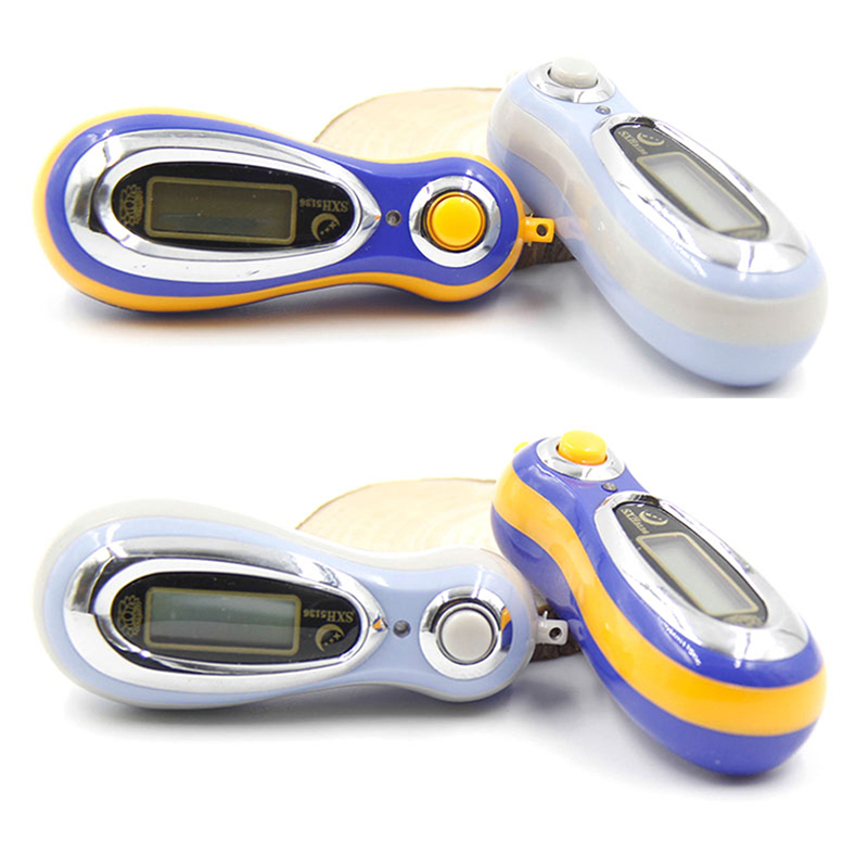 Contador Digital MP3 portátil de 5 dígitos con cordón, contadores electrónicos, canales manuales, pantalla grande, se puede borrar