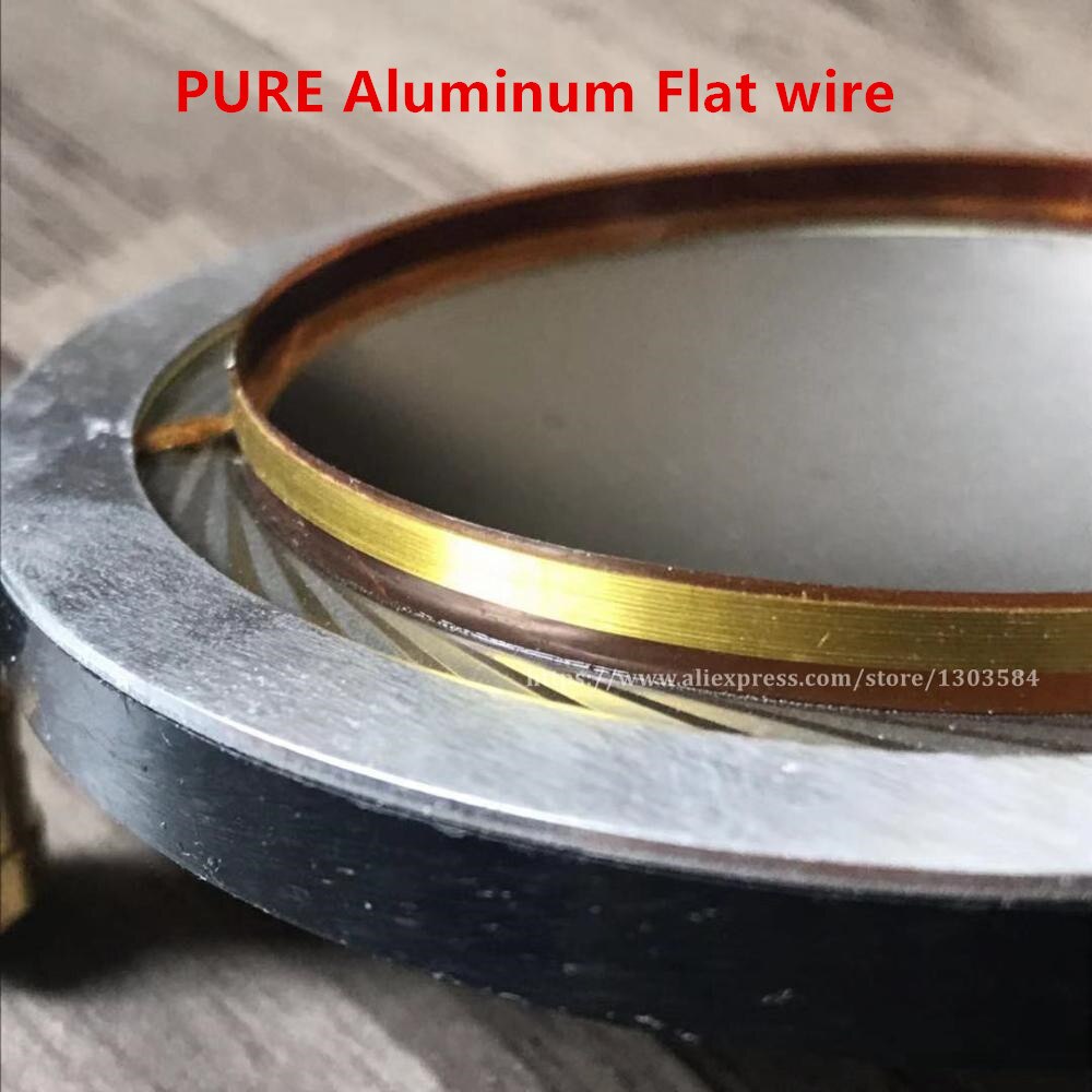 2 Pcs Diafragma Voor B &amp; C DE900, DE910, DE950, DE60 Driver 74.4 Mm Zuiver Aluminium Platte Draad