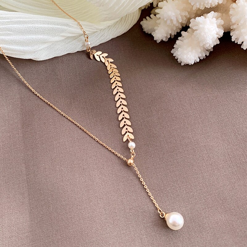 Dames Pearl Body Chain Bra Sjaal Verstelbare Maat Schouder Kettingen Tops Ketting Trouwjurk Parels Body Sieraden Mode (Metalen Kleur: STL-223 Dames Pearl Body Chain Bra Sjaal Verstelbare Maat Schouder Kettingen Tops Ketting Trouwjurk Parels Body Sieraden Mode (Metalen Kleur: STL-223