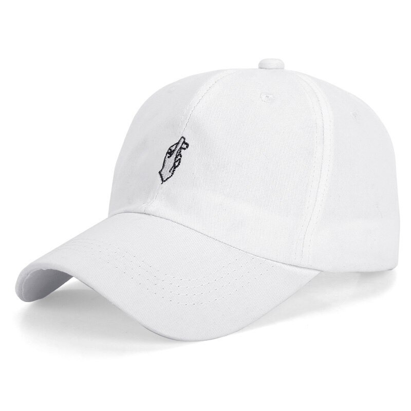 Unisex Baseball Cap Voor Vrouwen Mannen Casual Snapback Hoed Jongens Meisjes Hiphop Hoed Zomer Vizieren Cap Outdoor Sport Vader hoeden: White