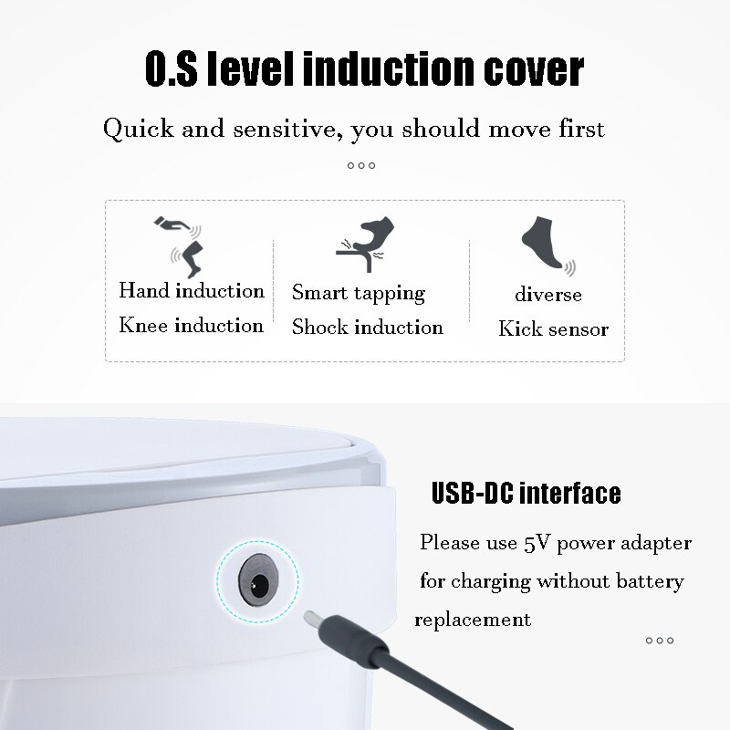 Fa Cubo De Basura Para Baño, Contenedor De Basura De Espacio | Cuotas