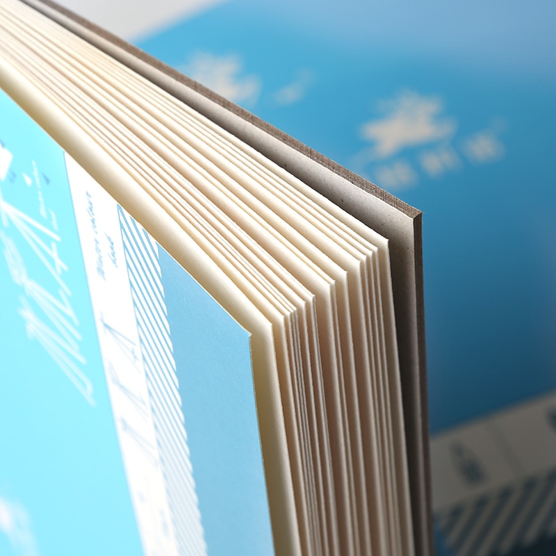 Traveling Sketchbook Watercolor Book, Hand-drawn Simplicity, Students blank Graffiti Book With Watercolor Paper Art Supplies