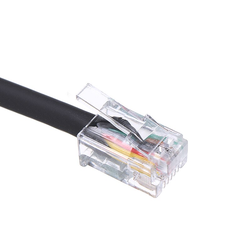 Replacement Microphone Cable Mic Cord Wire For Yaesu MH-36B6J FT-100 FT-100D FT-90R FT-2600M FT-3000M