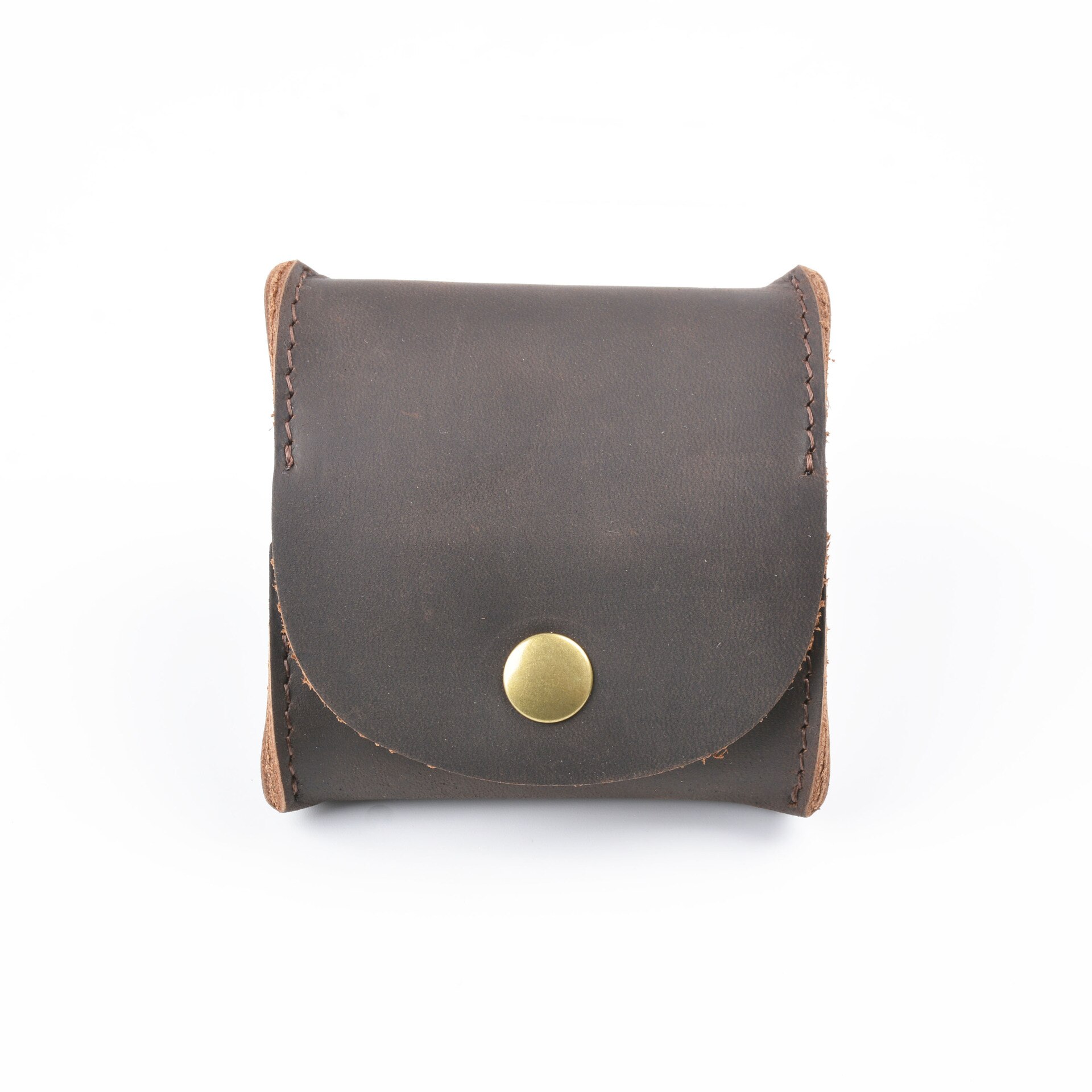 Monedero de cuero Vintage Medieval para hombre y mujer, monedero, bolsa de joyería, BILLETERA, accesorios para disfraz de cintura, bolso de Larp renacentista: Marrón