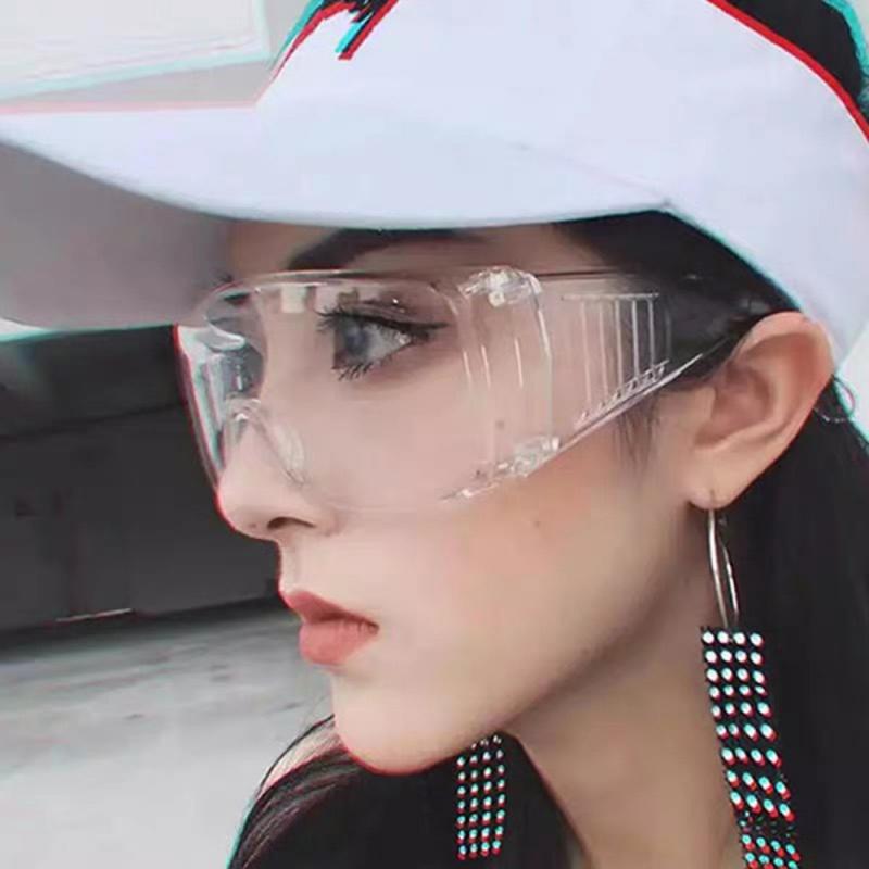 PC-gafas de seguridad para la vista, anteojos protección para la vista, antipolvo y antigolpes, gafas transparentes, protección para deportes al aire libre