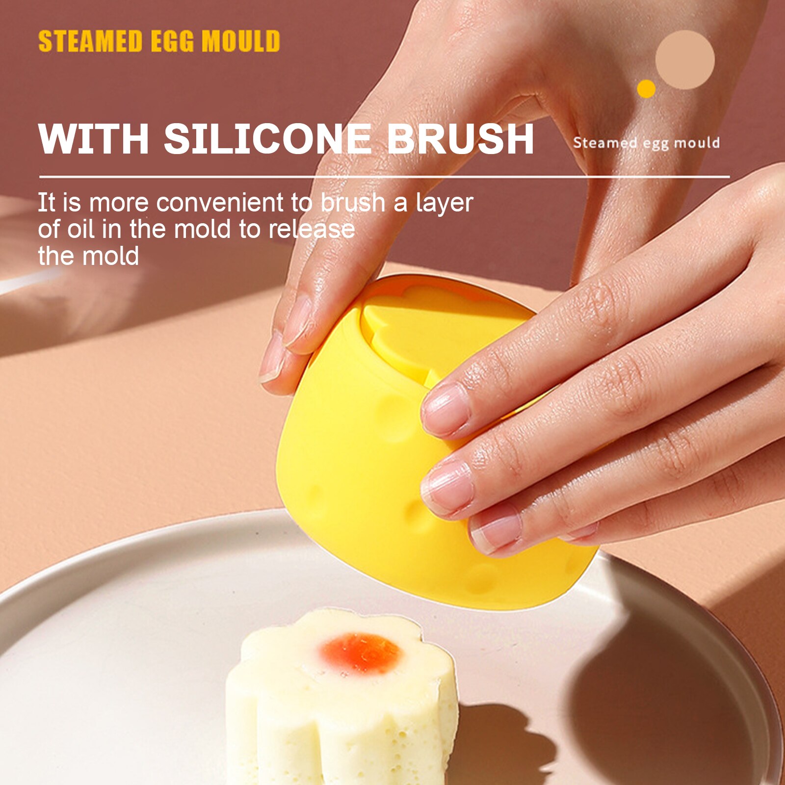 Silikon Ei Tasse Mini Ei Kessel Silikon Dampf Ei Tasse Küche Backen Zubehör Formen Gekochtes Ei Schüssel Kuchen Gelee bilden
