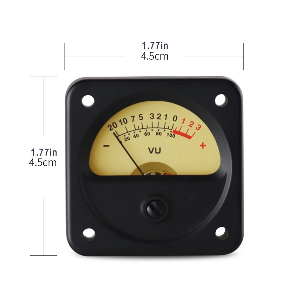 VU-Meter Panel Kit – 2 Analoge Messgeräte Mit Hintergrundbeleuchtung + Treiberplatine, Einstellbare Empfindlichkeit, AC 6–12 VU-Meter Panel Kit – 2 Analoge Messgeräte Mit Hintergrundbeleuchtung + Treiberplatine, Einstellbare Empfindlichkeit, AC 6–12