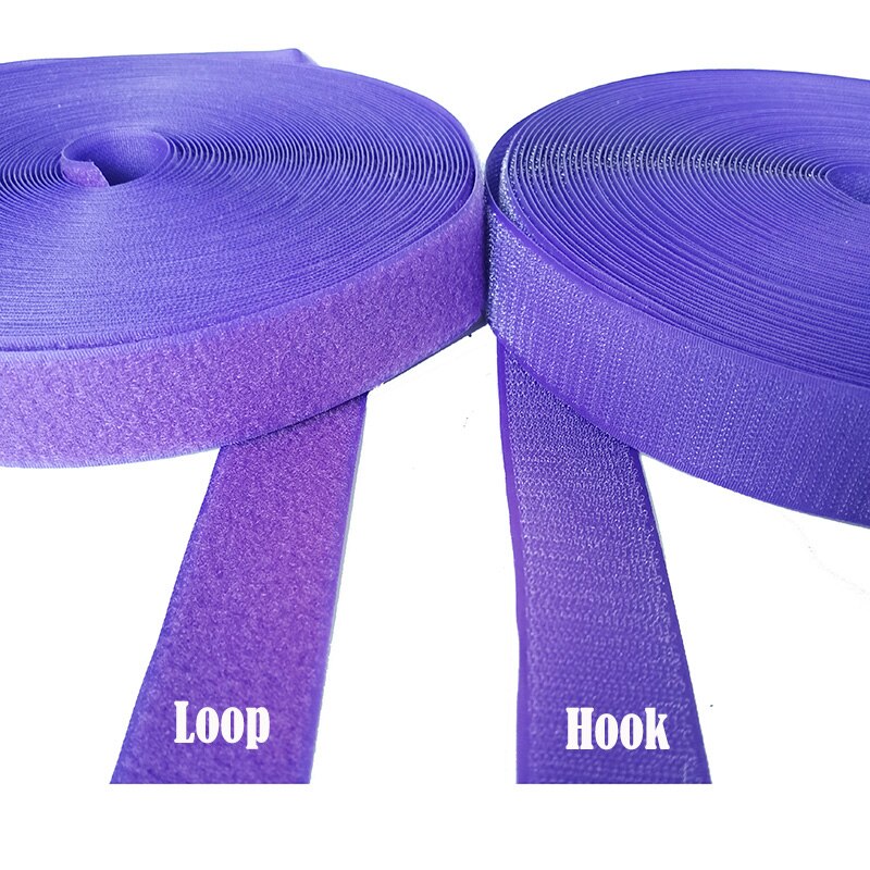 40mm Width no adhesive fastener tape stick clothing tape sewing accessories hook loop sticker strip strap stick 3 meters