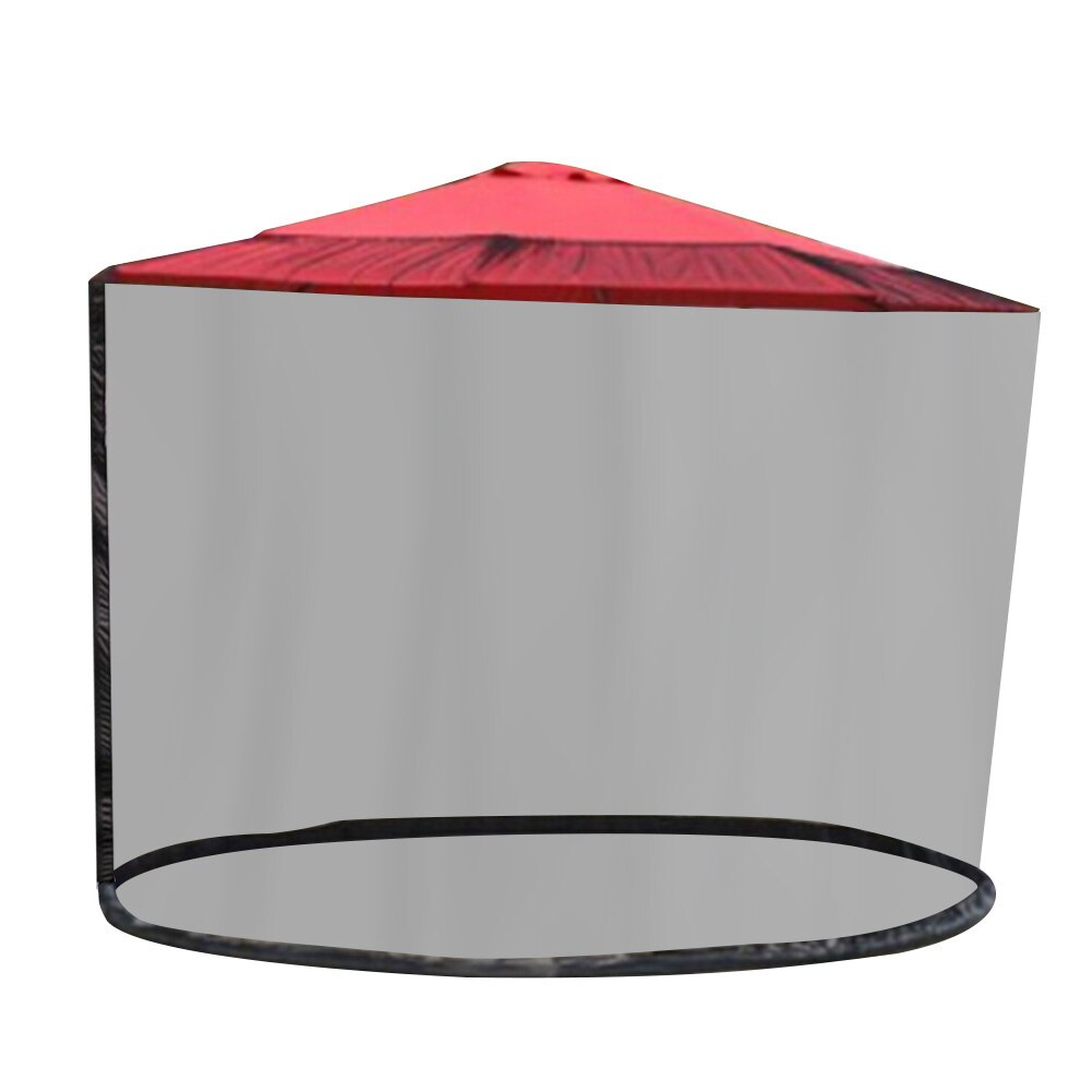 Moskito Insekt Netz Sonnenschirm Ich bin Freien Rasen Garten Camping Sonnenschirm Abdeckung moskitonetz baldachin moustiquaire mosquitera: Schwarz / CenterPost 275x230cm