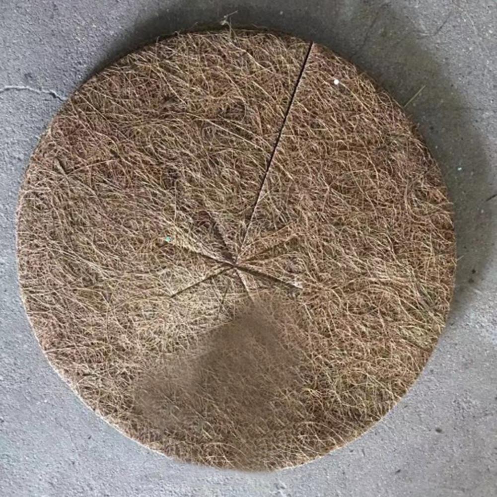 10pz copertura per pacciamatura di cocco copertura per piante a discoteca per pacciamatura stuoia di cocco per giardinaggio dischi per pacciamatura protezione antigelo protezione fredda inverno