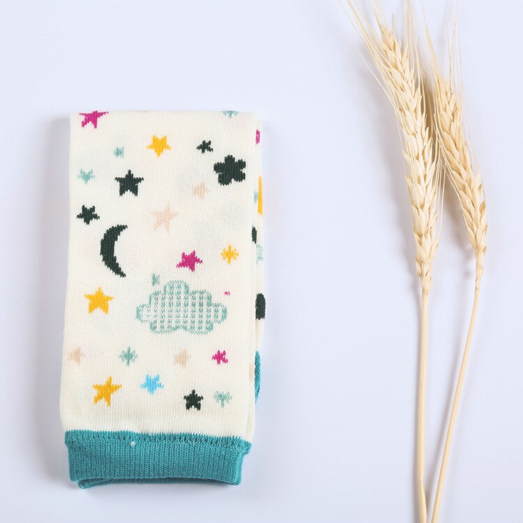 Bébé genou Socks_Air-Conditioning chaleur et résistant aux chutes Socks_Cartoon enfants socks_pure_coton enfants respirant, Sweat-A: G