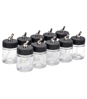 Depósito Cristal Aerógrafo Succión 22ml