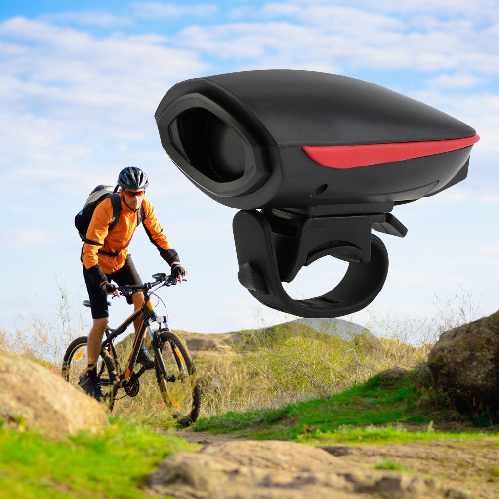 140db Fahrrad Glocke Elektrische Radfahren Lenker Horn Laut Außen Alarm Glocke Für Sicherheit Nacht Reiten Fahrrad Zubehör USB Aufladen