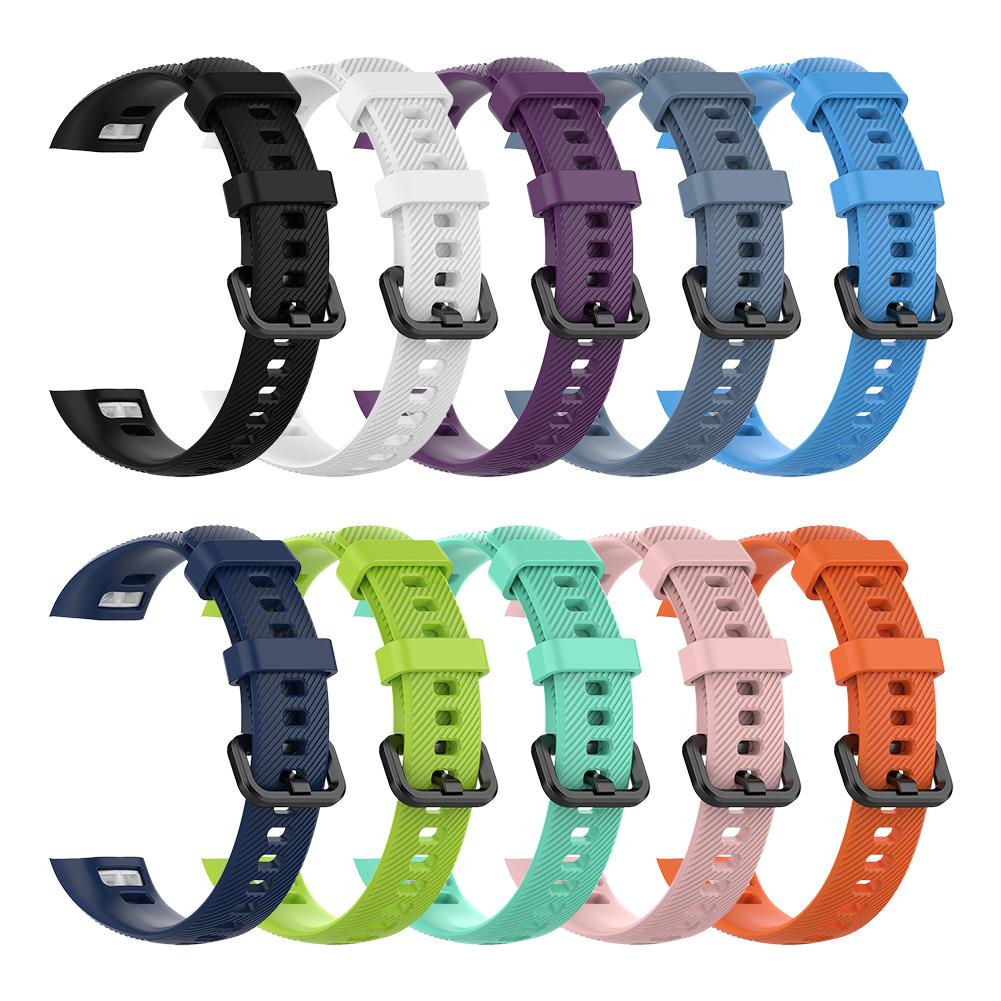 Rondaful Multi-Kleuren Band Voor Huawei Band4 Pro Silicone Pols Voor Band 4 Pro Strap Vervanging Polsband Horloge band