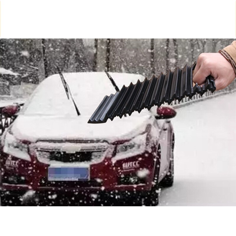 Voiture anti-dérapant chaînes passage de sable pneus tampons voiture grattoir à glace pelle à neige hiver pneu roue antidérapant tapis de ceinture