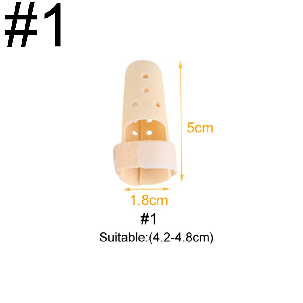 1 stk fingerskinne knystkorrigerende tåretter, smertelindring fingerskinne hammer skinneskade støtteskinne smerteskinne: 1