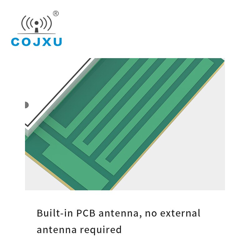 Cojxu bluetooth serielt kommunikationsmodul  e104-bt20 v2.1 br /  edr iot transceiver modul på kommando smd uart 2.4 ghz modtager