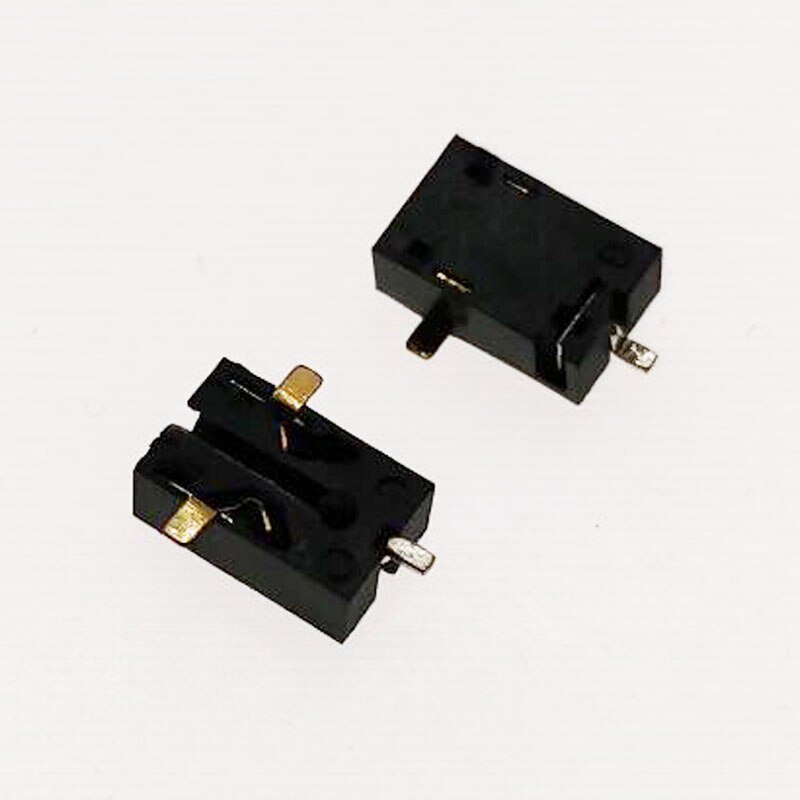 100pcs DC055 2.5*0.7MM DC Power Jack Socket Connector Tablet PC Charging port three gold plating SMT Feet