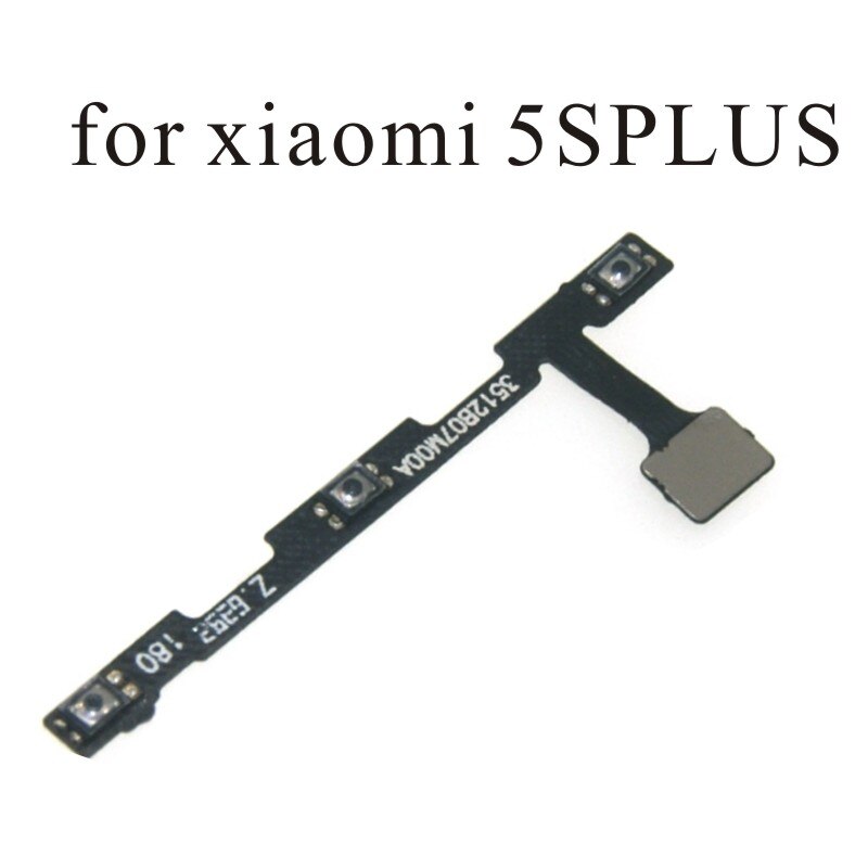 Cable flexible de encendido/apagado para Xiaomi Mi5 5C 5X 5S 5splus, botón de alimentación de
