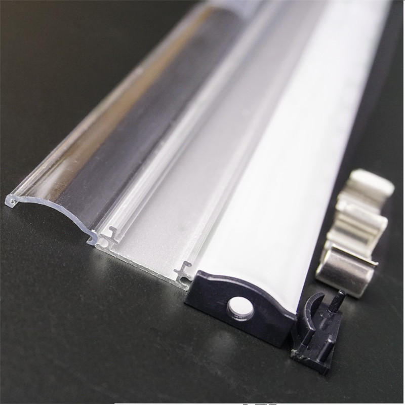 20inch 50cm flat U type 8.5mm high slim led aluminium profile ,12mm 5V 12V 24V 5050 5630 2835 led channel,bar light housing