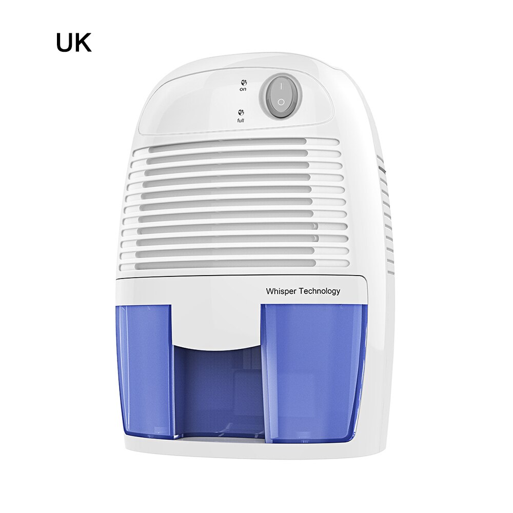Mini Dehumidifier Air Dryer Moisture Absorber Electric Cooling Dryer 500ML Low Noise Cabinet Dehumidifier