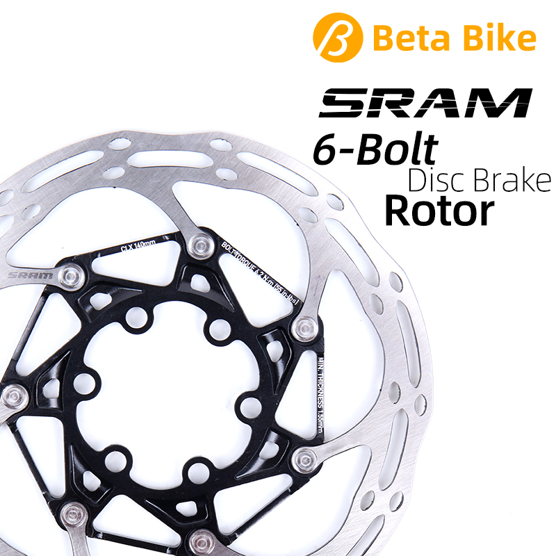 Sram centerline skivebrems rotor 6 bolter 140/160/180/200mm 4/6/7/8 tommer center paceline skiver rotorer