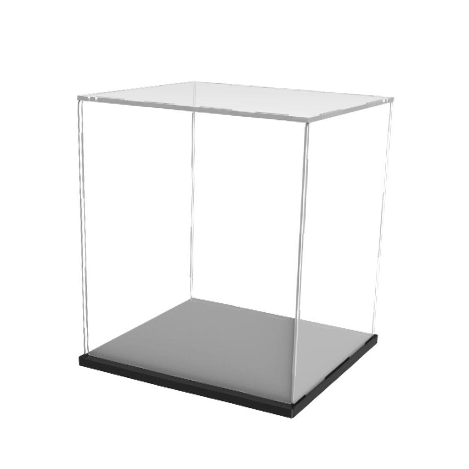 Clear Acrylic Box Home Storage Protection Showcase for Action Figures Toys