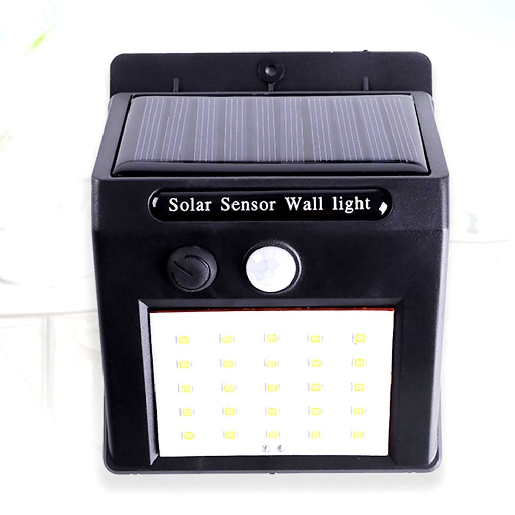 LED Solar Light Solar PIR Motion Sensor Lamp IP65 Waterproof Outdoor Garden Yard Lamp Emergency Security Light: 30LED