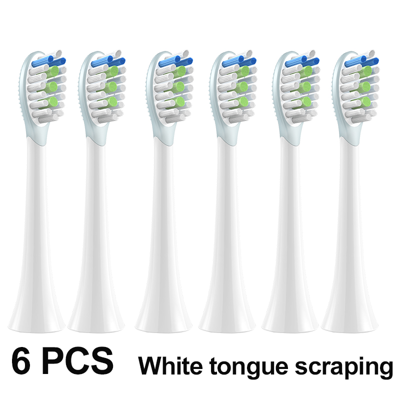 Replacement Toothbrush Heads For SOOCAS All Series X3U/X3pro/X3S/D5/D2 Sonic Electric Toothbrush Soft Bristle Nozzle: Pink