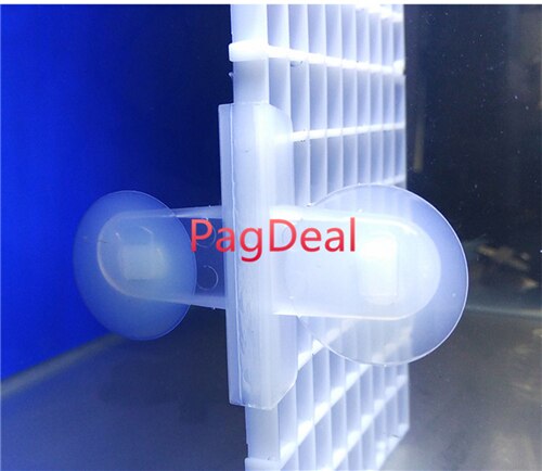 Panneau de séparation d'aquarium | Séparateur de réservoir de poissons multifonctionnel, panneau d'isolation de fond de gravier, filet de Filtration, plateau de plaque