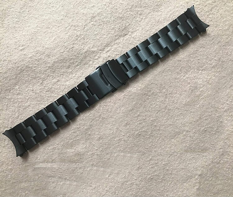 Casio Men's Watch Stainless Steel Strap Folding Buckle Waterproof Strap 20 22mm Replacement Wrist Belt Watch Wristband: black / 22mm