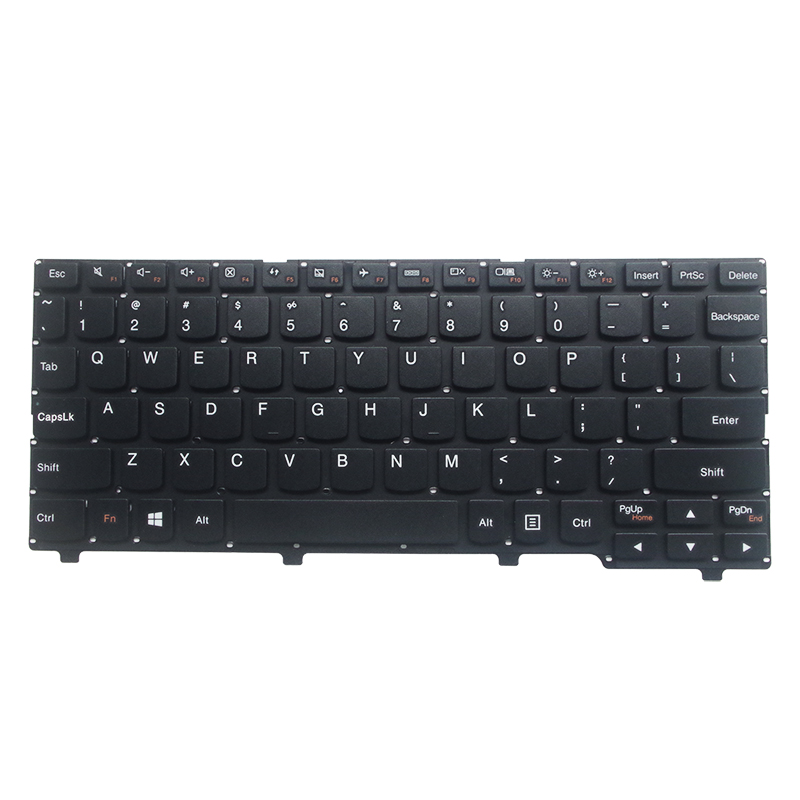 US laptop keyboard For Lenovo ideapad 100S 100S-11IBY 100S-11 English keyboard black/white